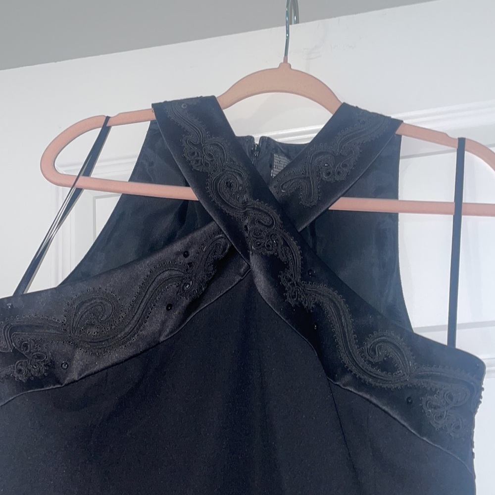 Liz Claiborne cocktail black dress - Picture 2 of 8